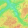 Топографическая карта Верхний Мыртыю, высота, рельеф