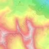 Топографическая карта La Grande Manche, высота, рельеф