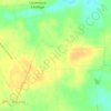 Топографическая карта Круглое, высота, рельеф