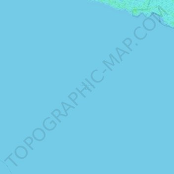 Топографическая карта San Carlos Bay, высота, рельеф