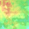 Топографическая карта Левино, высота, рельеф