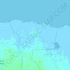 Топографическая карта Киевское, высота, рельеф