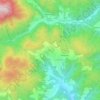 Топографическая карта Fiano, высота, рельеф