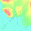 Топографическая карта Харлун, высота, рельеф