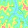 Топографическая карта Amarantina, высота, рельеф