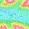 Топографическая карта 乔尔玛, высота, рельеф