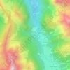 Топографическая карта La Croix, высота, рельеф