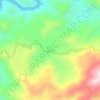 Топографическая карта ပြောင်သို, высота, рельеф