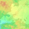 Топографическая карта Кленовая, высота, рельеф