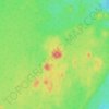 Топографическая карта Гапсельга, высота, рельеф