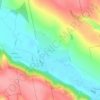 Топографическая карта Докторово, высота, рельеф
