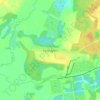 Топографическая карта Куты Вторые, высота, рельеф