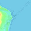 Топографическая карта Rattray Head, высота, рельеф