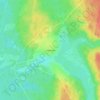 Топографическая карта Нювчим, высота, рельеф