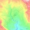Топографическая карта Xomotla, высота, рельеф