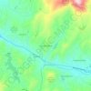 Топографическая карта Sequoyah Woods, высота, рельеф