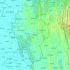 Топографическая карта South Tripura, высота, рельеф