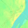 Топографическая карта Никольское, высота, рельеф