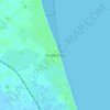 Топографическая карта Sandwich Bay, высота, рельеф