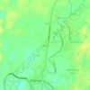 Топографическая карта Agung, высота, рельеф