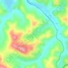 Топографическая карта Cara, высота, рельеф
