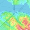 Топографическая карта Valona, высота, рельеф