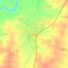 Топографическая карта Basoda, высота, рельеф