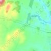 Топографическая карта Upperville, высота, рельеф