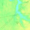 Топографическая карта Dodsonville, высота, рельеф