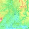 Топографическая карта Tomar, высота, рельеф