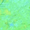 Топографическая карта Hijfte, высота, рельеф