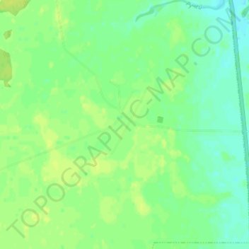 Топографическая карта Быструха, высота, рельеф