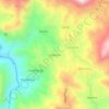 Топографическая карта Landewela, высота, рельеф
