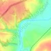 Топографическая карта Большая Фоминка, высота, рельеф