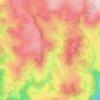 Топографическая карта Malefosse, высота, рельеф