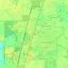Топографическая карта Pittsville, высота, рельеф