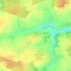 Топографическая карта Ильинское, высота, рельеф