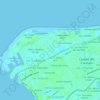 Топографическая карта Colonia Miami, высота, рельеф
