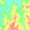 Топографическая карта Pantanoso, высота, рельеф