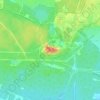 Топографическая карта Пухтолова гора, высота, рельеф