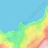 Топографическая карта Cova de ses Bruixes, высота, рельеф