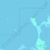 Топографическая карта Florida Keys, высота, рельеф