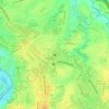 Топографическая карта BSD, высота, рельеф