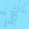 Топографическая карта Вахтовый поселок Шанырак, высота, рельеф