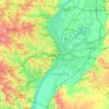 Топографическая карта Saint Louis, высота, рельеф