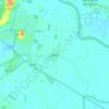 Топографическая карта Drax, высота, рельеф
