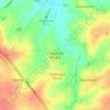 Топографическая карта Claybrooke Magna, высота, рельеф
