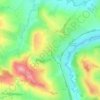 Топографическая карта Великий Кучуров, высота, рельеф