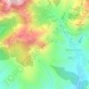 Топографическая карта Свидание, высота, рельеф