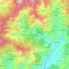 Топографическая карта gehunlad, высота, рельеф